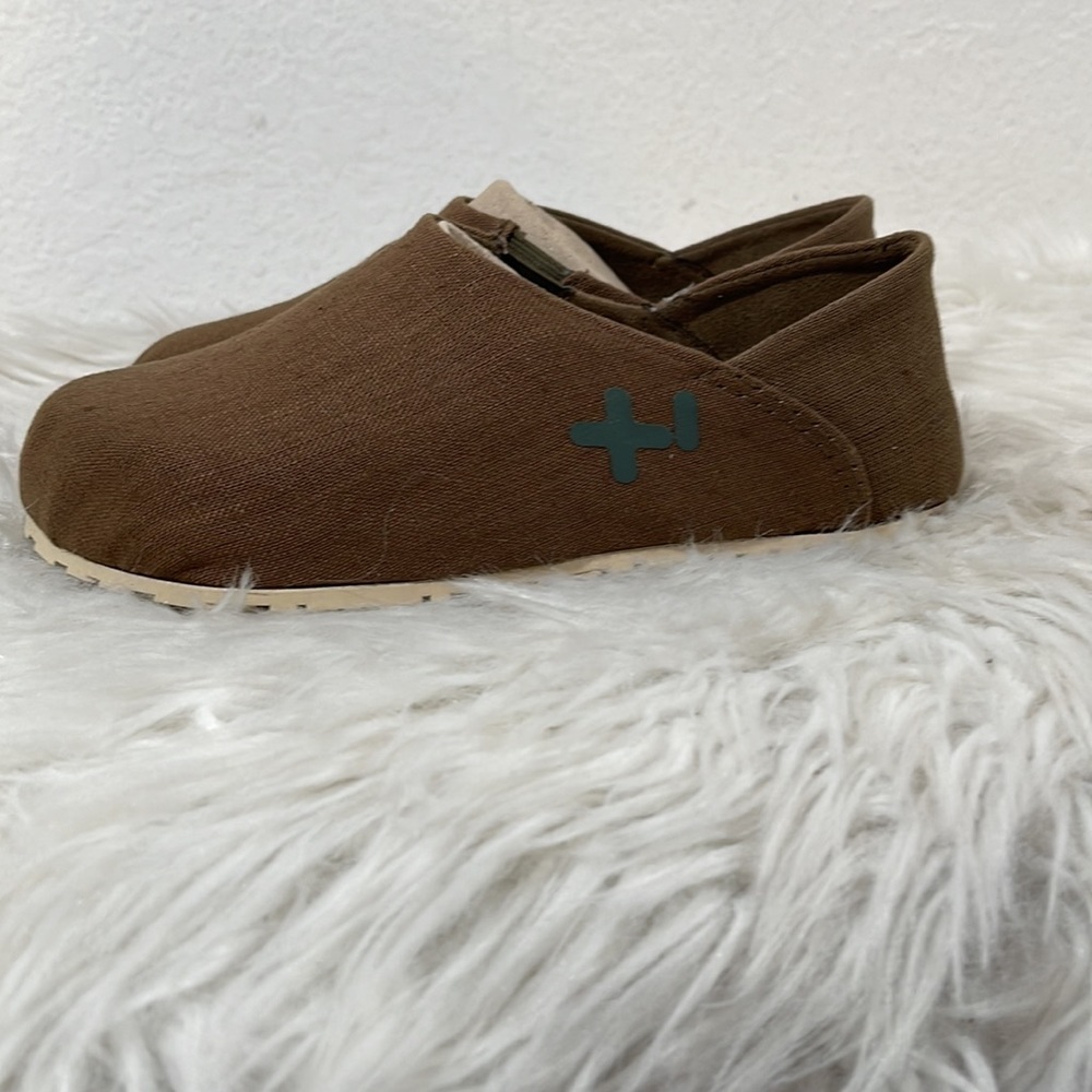 OTZ Shoes 300GMS Linen Unisex Slip On CORKlite Authentic Mocs Size 6 NEW - Picture 7 of 14